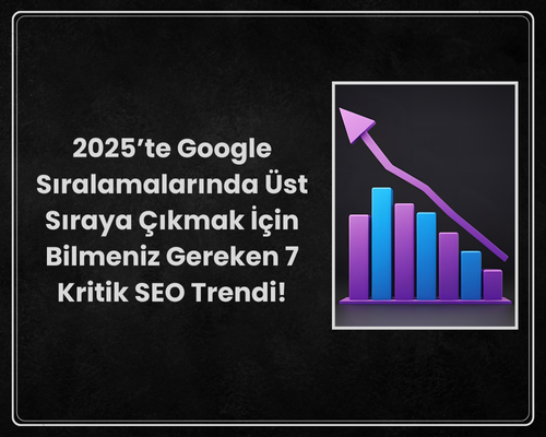 2025’te Google Sıralamalarında Üst Sıraya Çıkmak İçin Bilmeniz Gereken 7 Kritik SEO Trendi!